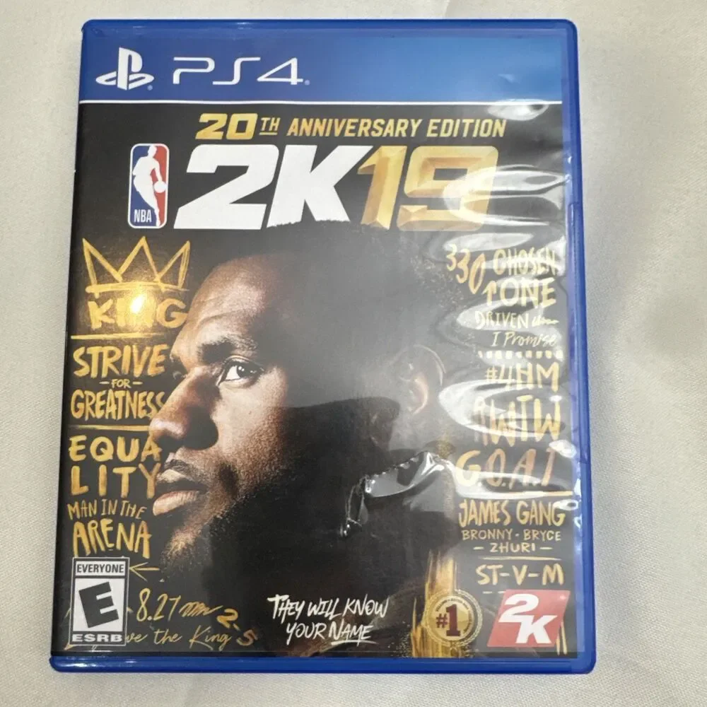 NBA 2K19 20th Anniversary Edition PS4 Pre-owned
